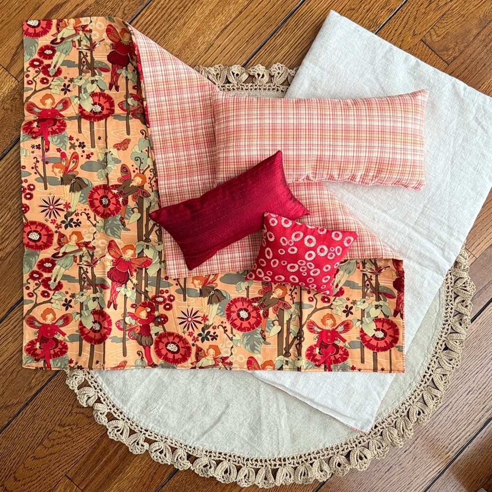 ❤️🧡Doll Bed Bedding - Picture 6 of 6